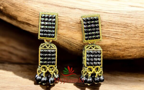 Oxidised Jhumka Earring For Women
